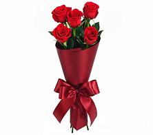 Букет 5 Красных роз Эдлесс Лав в Волоконовке