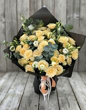 Букет цветов из:  Розы и Лизиантусы #REPLACE_PRED# Волоконовке