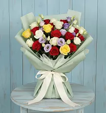 Букет цветов из:  Розы в Волоконовке