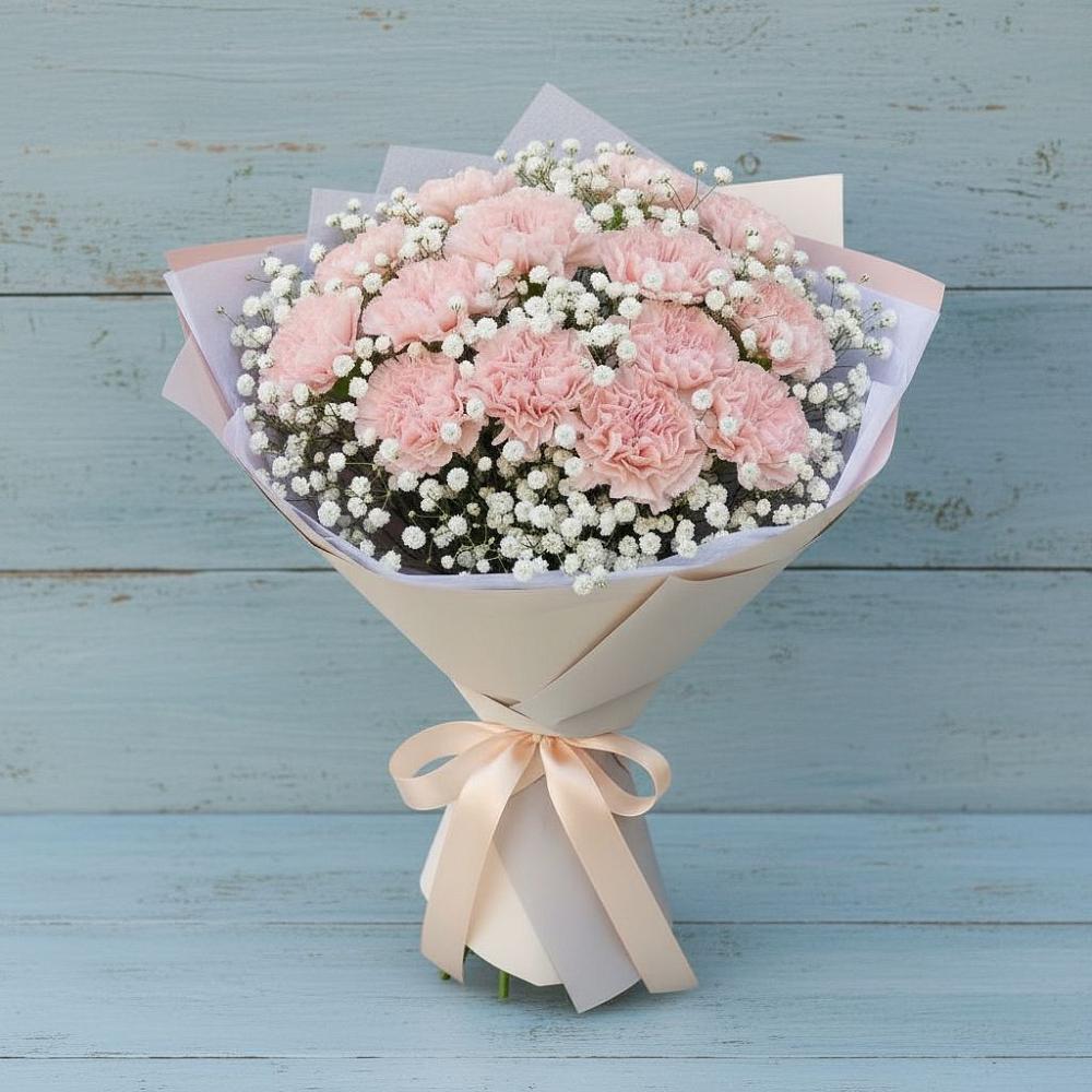 Букет цветов из: Гвоздики в Волоконовке