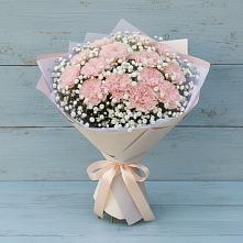 Букет цветов из:  Гвоздики #REPLACE_PRED# Волоконовке