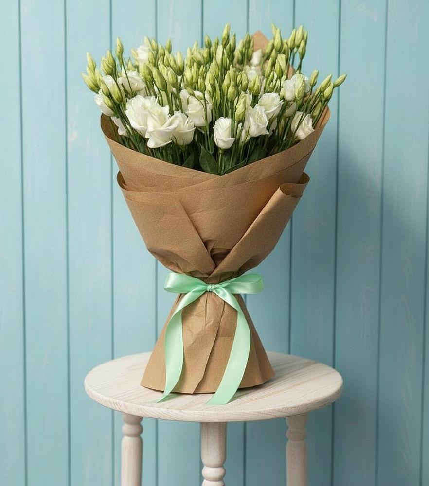 Букет цветов из: Лизиантусы в Волоконовке