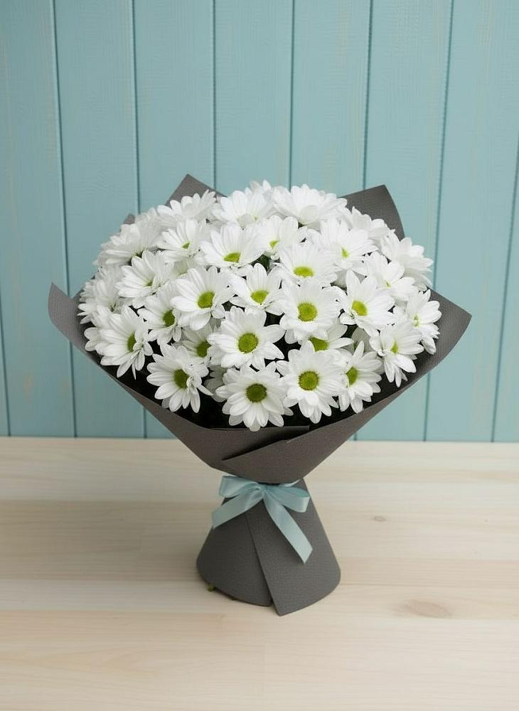 Букет цветов из: Хризантемы в Волоконовке