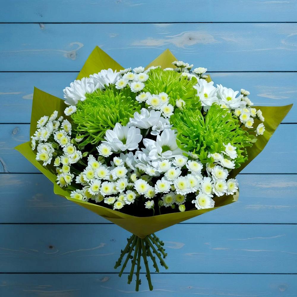 Букет цветов из: Хризантемы в Волоконовке