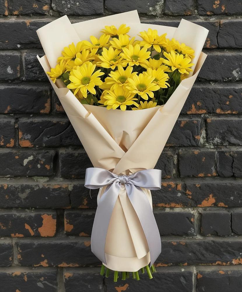 Букет цветов из: Хризантемы в Волоконовке