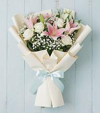 Букет цветов из:  Лилии в Волоконовке